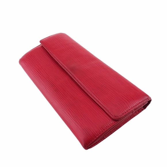 Handbags - ❤️  Louis Vuitton  Red Epi Leather Wallet (w/ Box & Dust Bag)